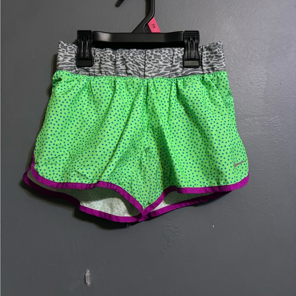 Nike 2000s Y2K multi-pattern kids athletic shorts size medium